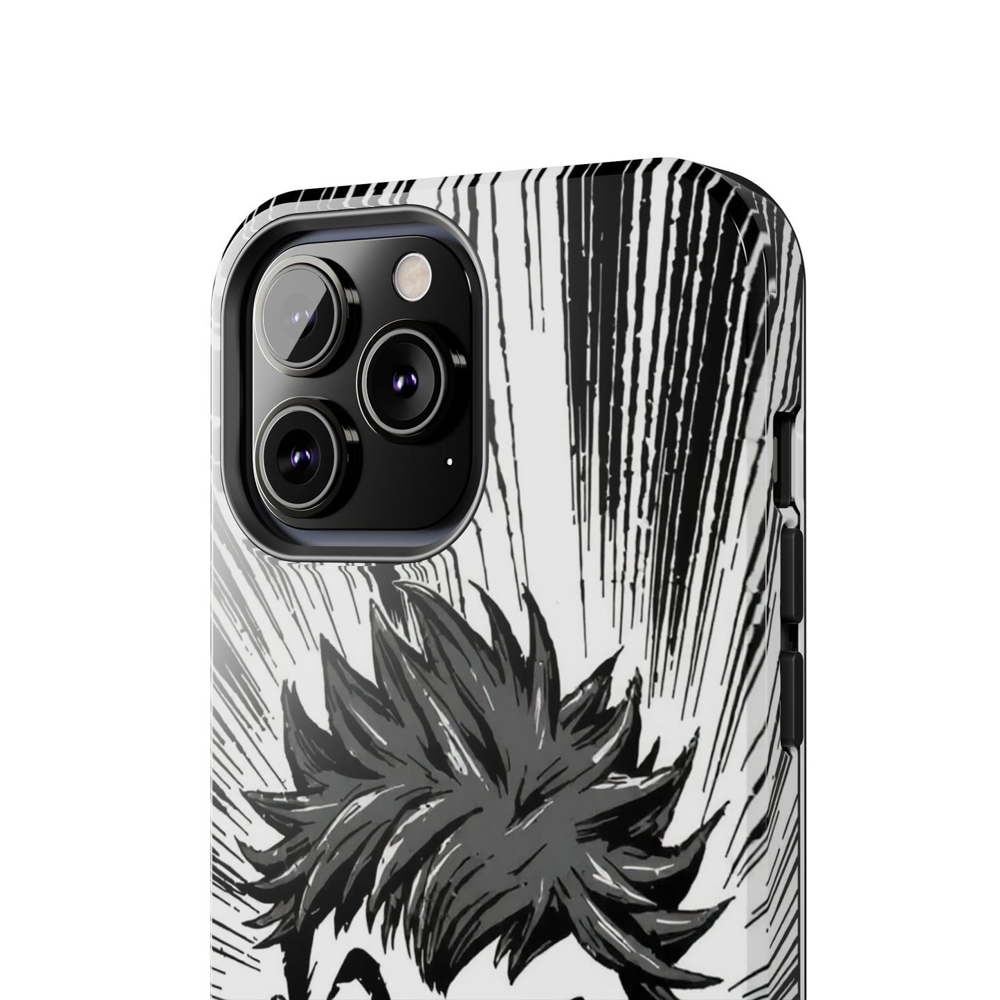 Intense Graphic Phone Case - Tough Design for Anime Fans