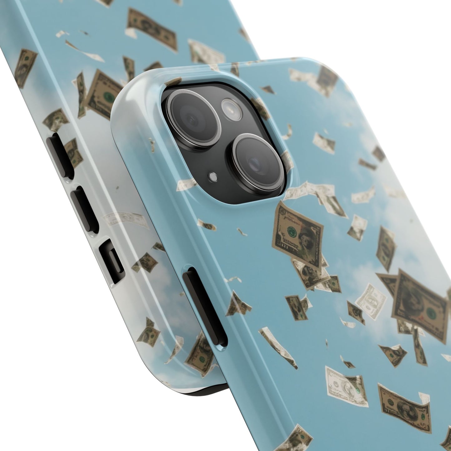 Cinematic Money Rain Phone Case | Tough & Stylish Accessory for Trendsetters, Gift for Birthdays, Graduations, and Celebrations