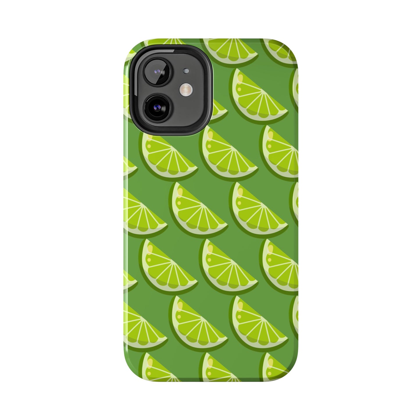 Lime Slice Tough Phone Case - Green Party - for iPhone