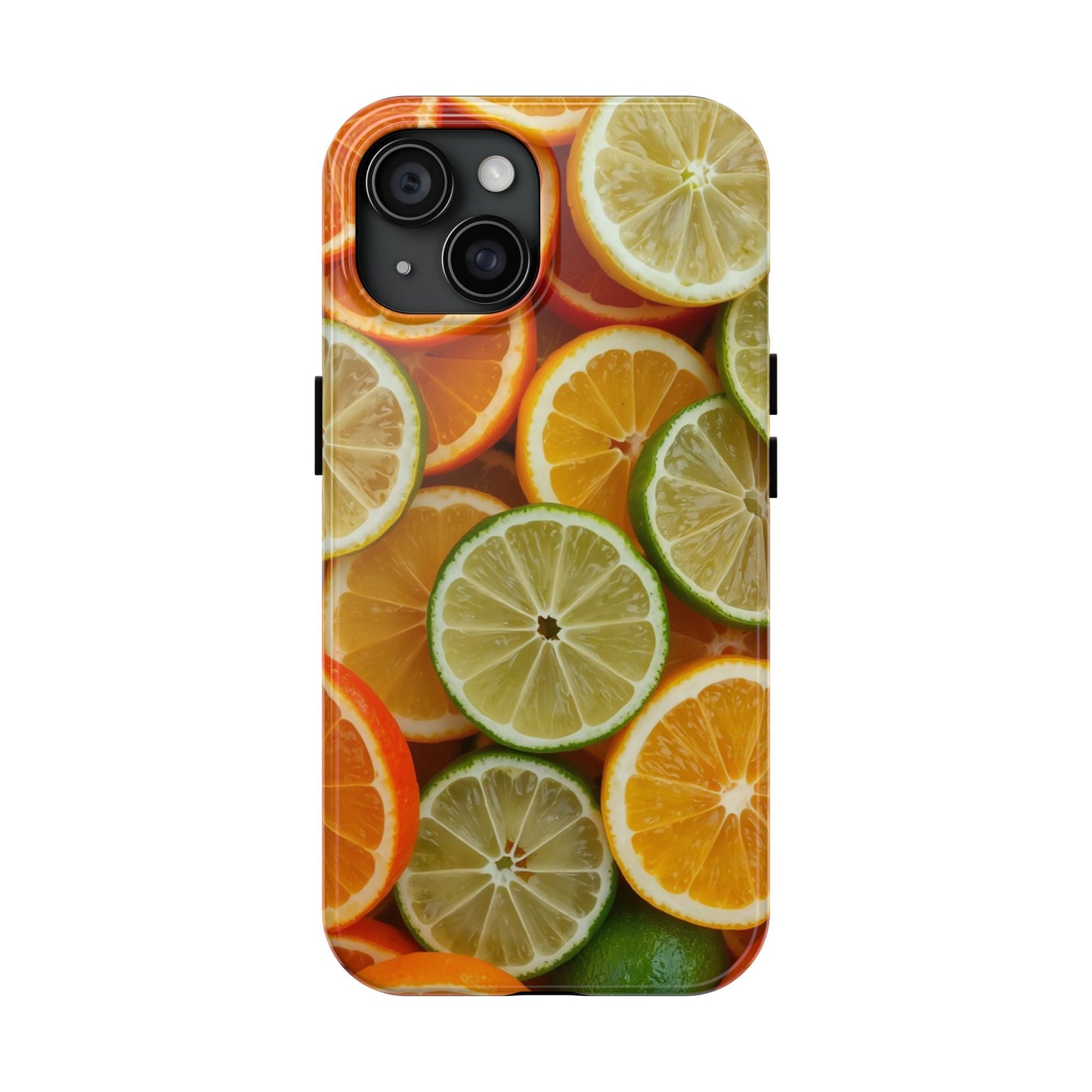 Citrus Slice Tough Phone Case – Vibrant Fruit Design for Summer Fun