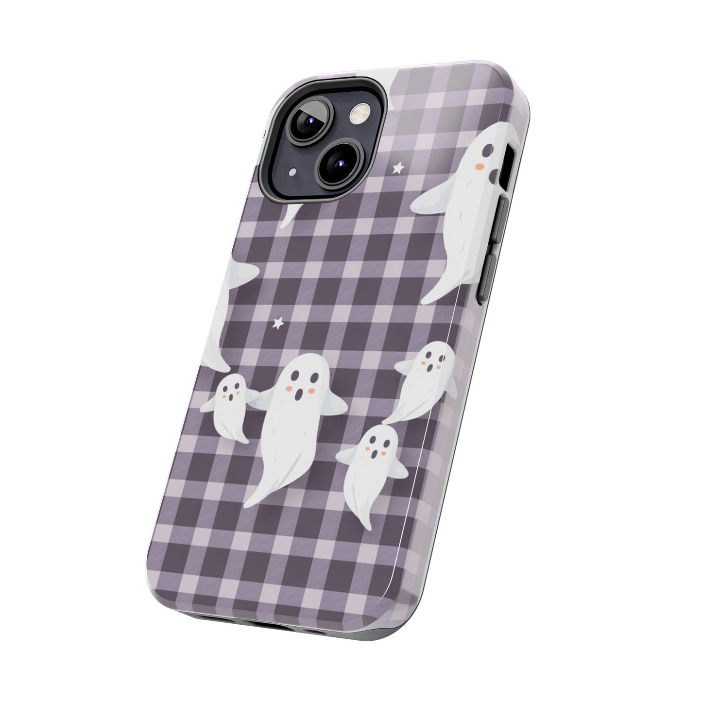 Cute Ghosts Tough Phone Case - Whimsical Halloween Design for Spooky Vibes