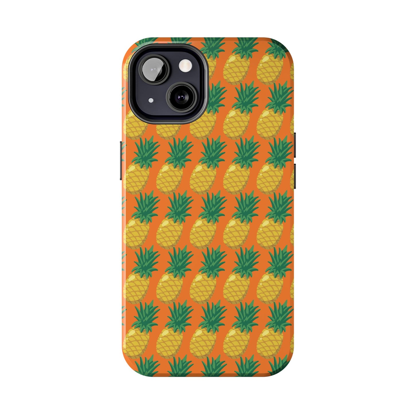 Tough Pineapple Phone Case - Vibrant Tropical Design for Summer Vibes - for iPhone