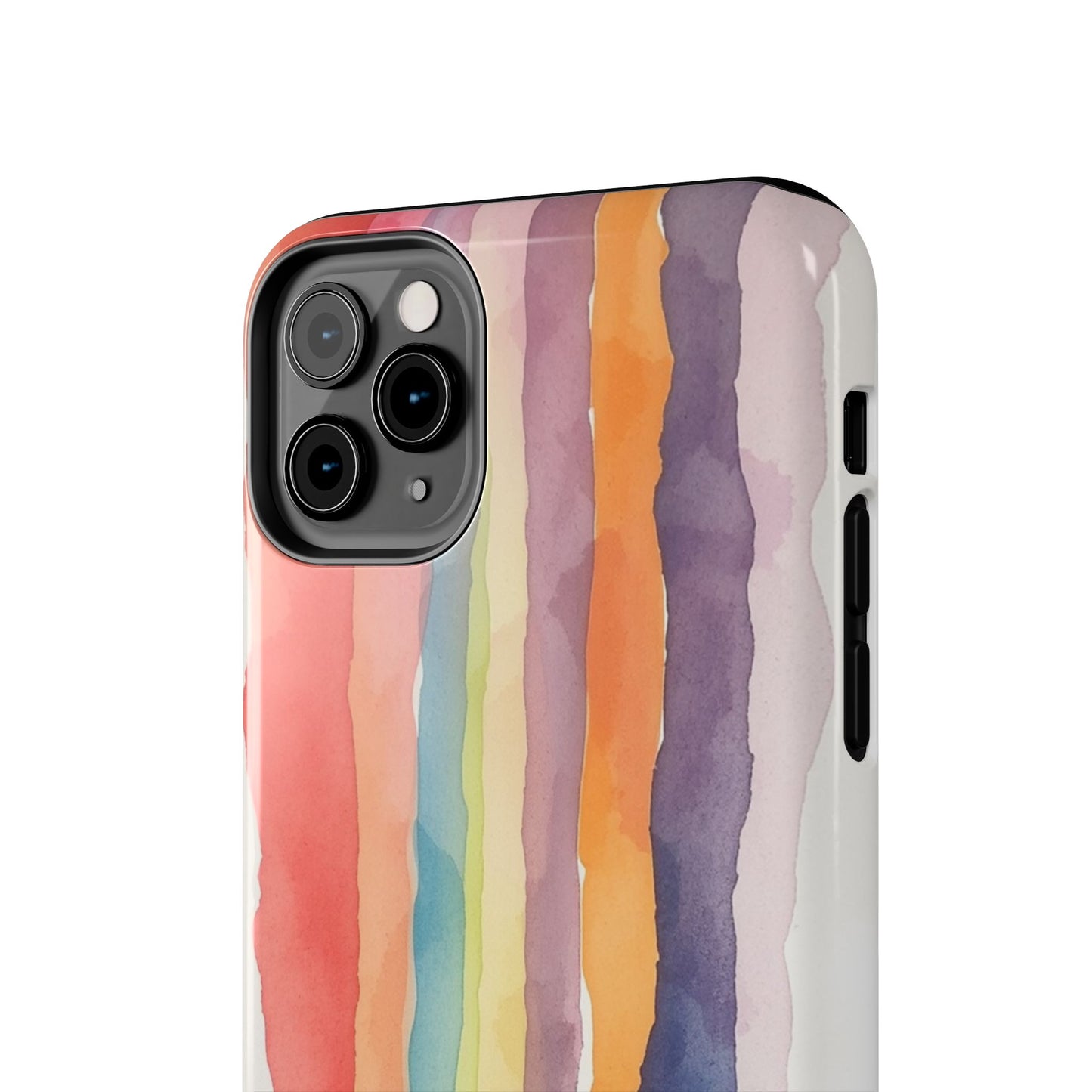 Colorful Watercolor Tough Phone Case - Stylish and Durable Cover for Creative Souls