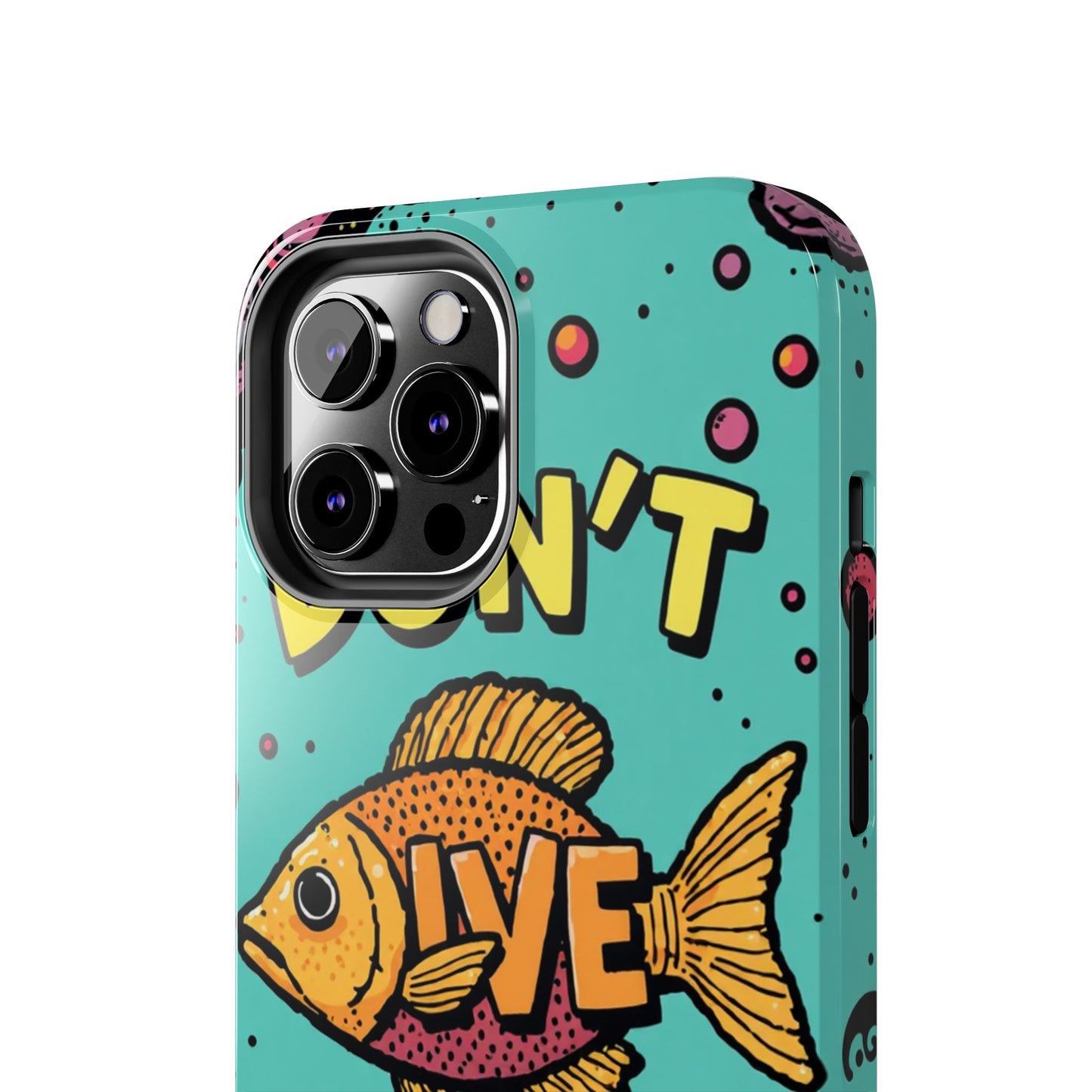 Catchy Fish-Themed Tough Phone Cases, Unique Gift for Fish Lovers, Durable Protection for Phones, Fun Aquatic Design, Ideal for Holidays