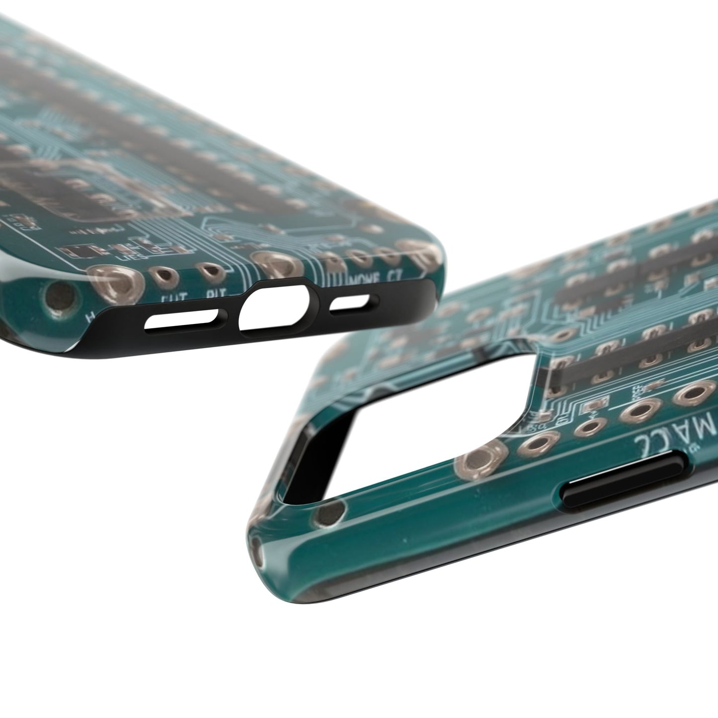 Old Circuits Design Tough Phone Case - for iPhone