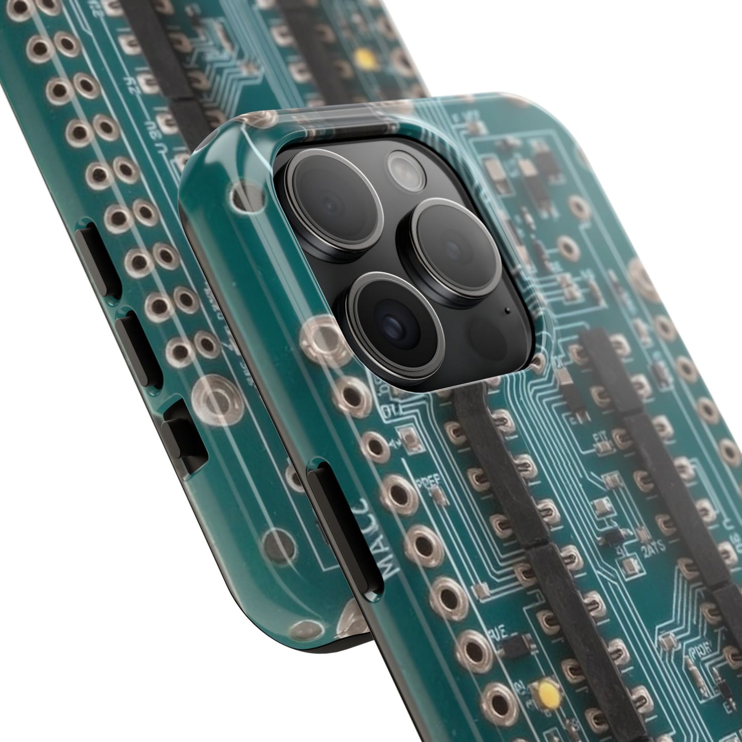 Old Circuits Design Tough Phone Case - for iPhone