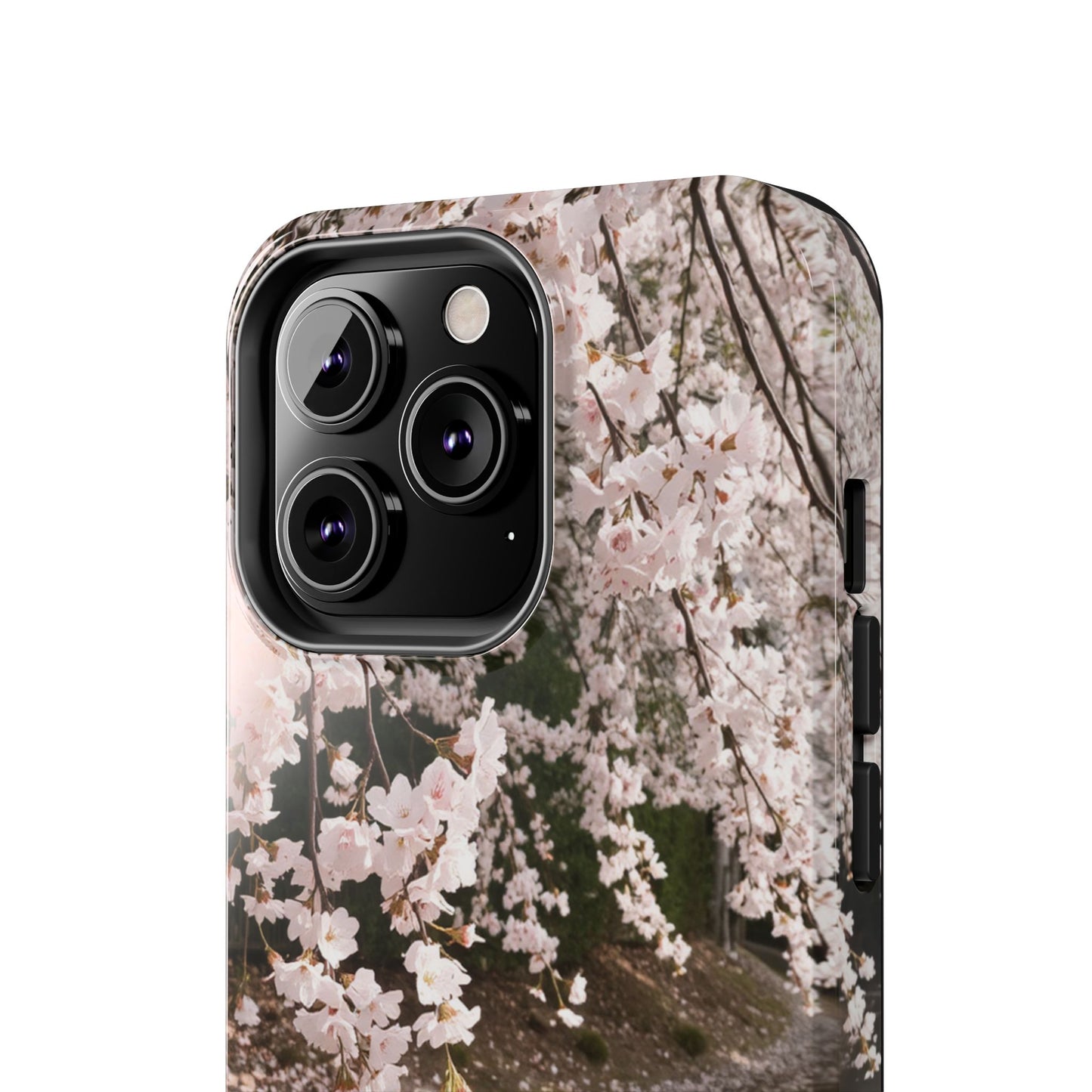 Cherry Blossom Tough Phone Cases - Durable Protection with Floral Serenity