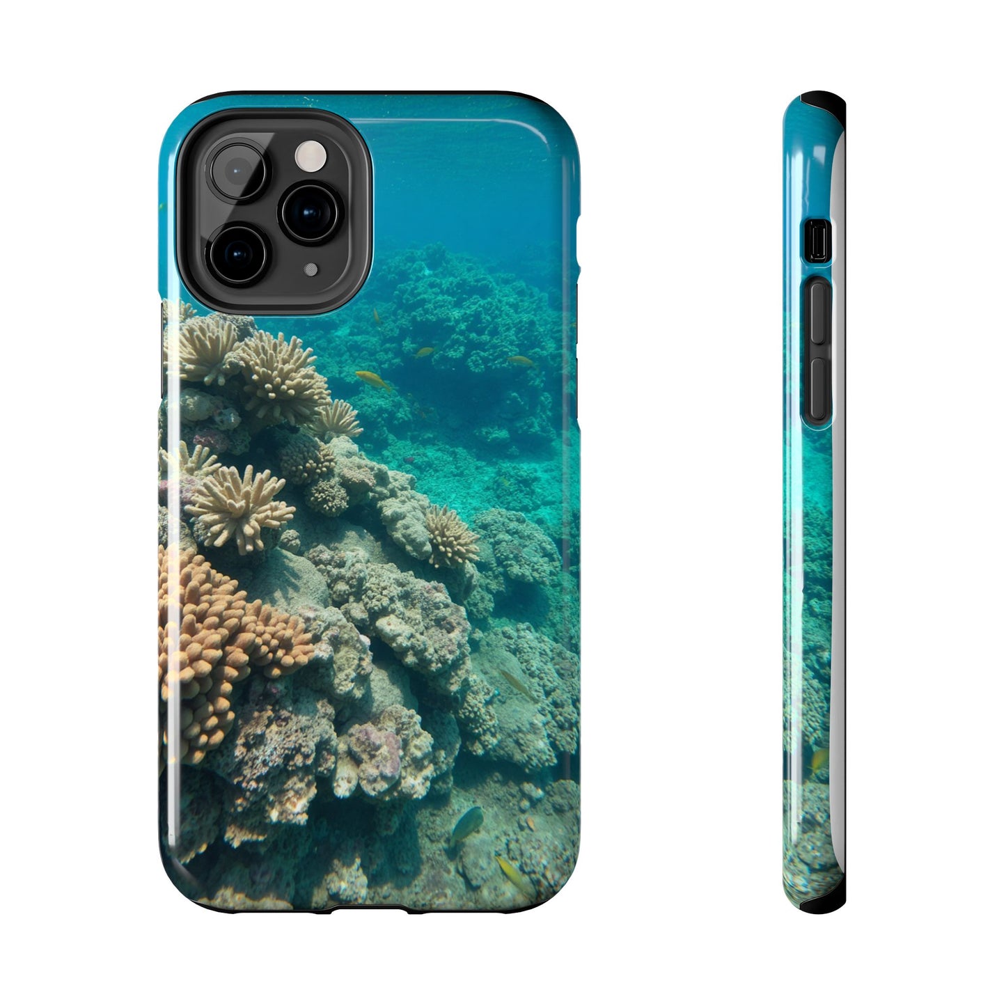 Coral Reef Tough Phone Case - Ocean Vibes Protection for Adventure Lovers