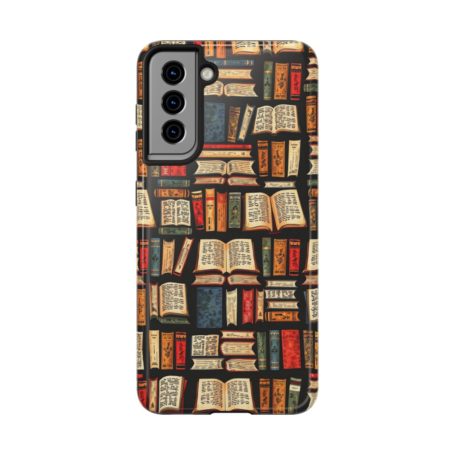 Book Lover Tough Phone Cases - Durable Protective Cases for Literature Fans
