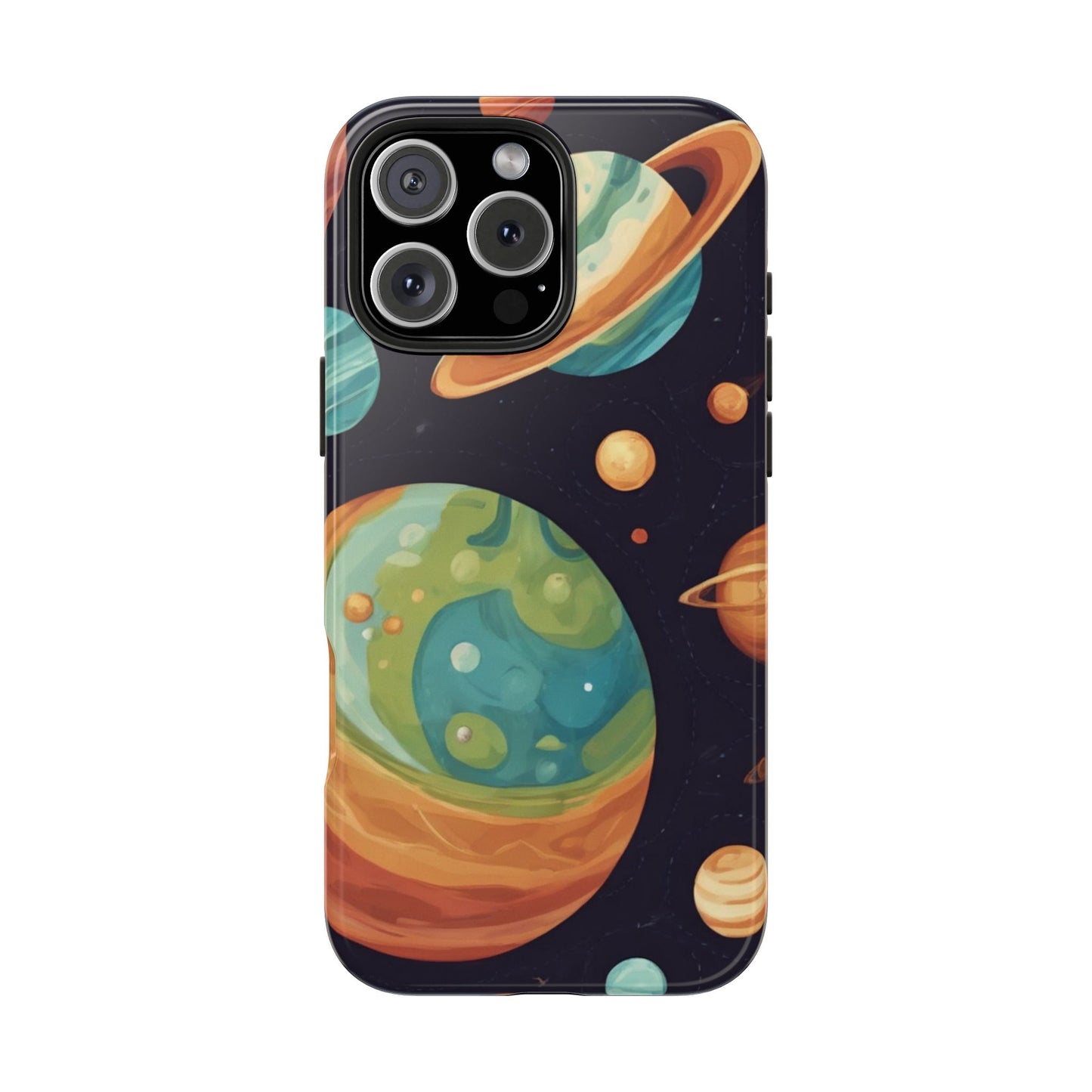 Cosmic Planet Phone Case - Durable Tough Protector for Space Lovers - for iPhone