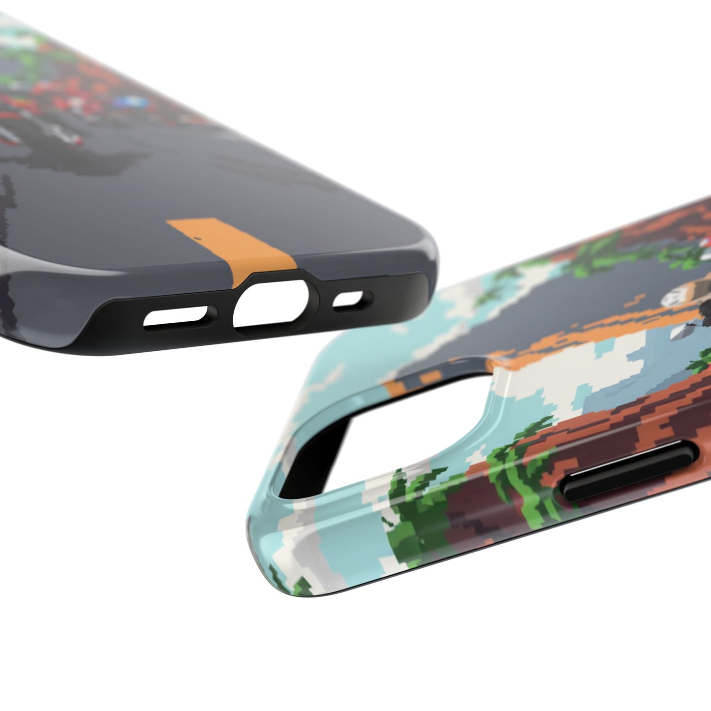 Retro Biker Tough Phone Case - Perfect for Motorcycle Lovers