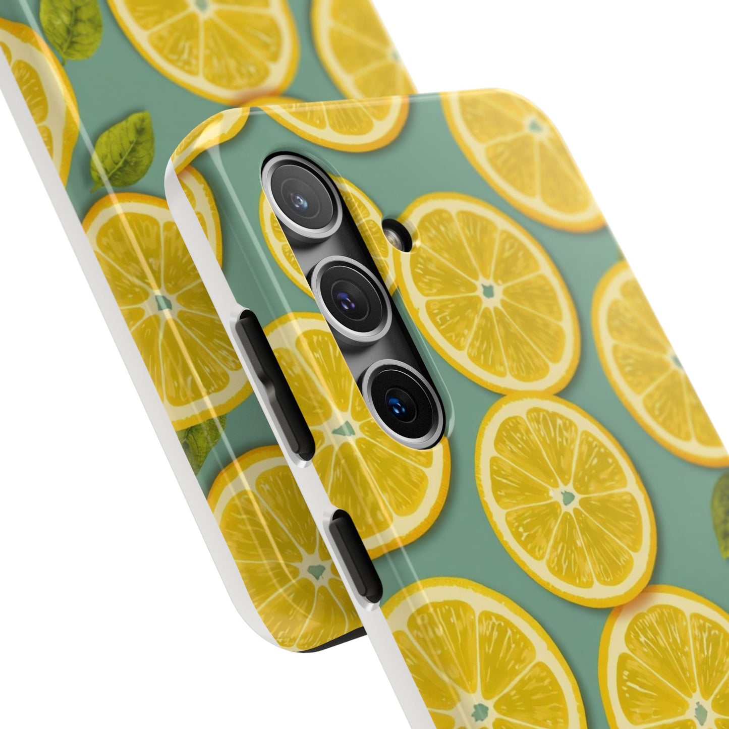 Tough Lemon Pattern Phone Case - Vibrant Citrus Design for Summer Vibes - for iPhone