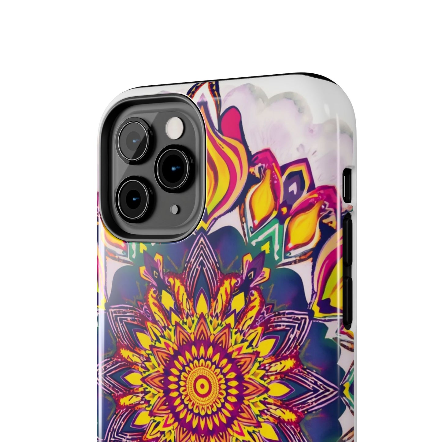 Vibrant Mandala Tough Phone Case - Boho Style Protection - for iPhone