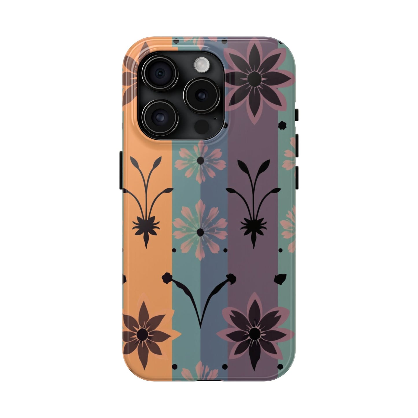 Boho Floral Tough Phone Cases - Durable & Stylish Protection - for iPhone