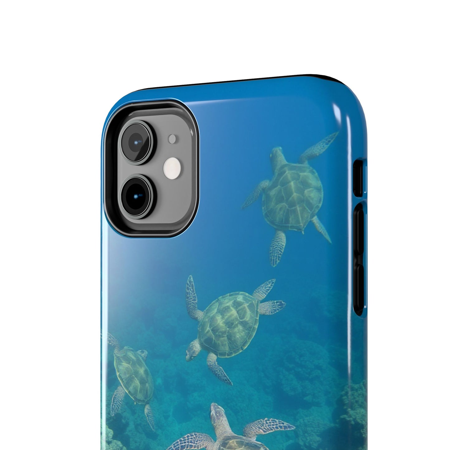 Ocean Turtle Tough Phone Cases - Durable Protection with Marine Art