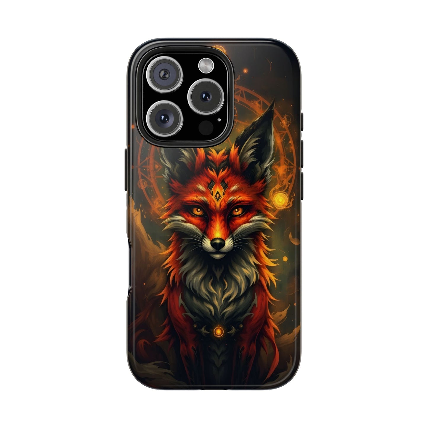 Mystical Fox Tough Phone Case - Durable Protection with Enchanting Design - for iPhone