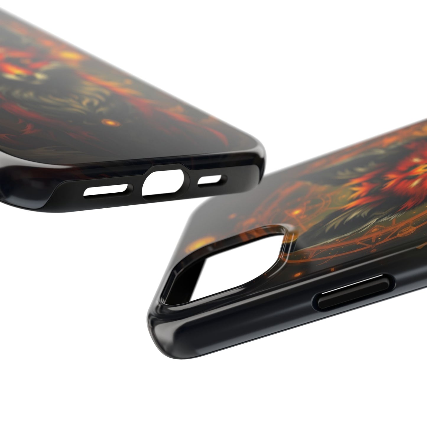 Mystical Fox Tough Phone Case - Durable Protection with Enchanting Design - for iPhone