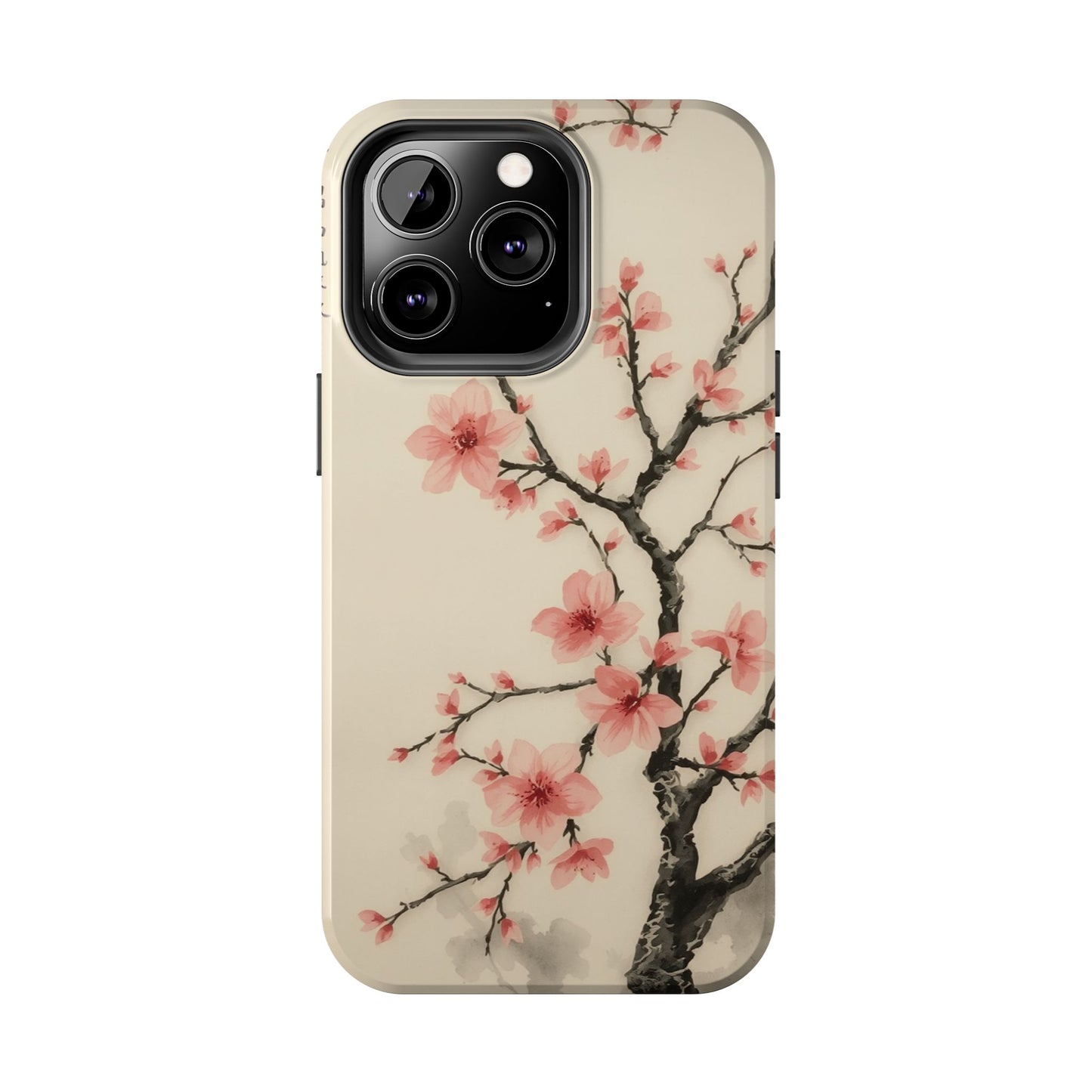 Cherry Blossom Tough Phone Case - Stylish Protection for Nature Lovers