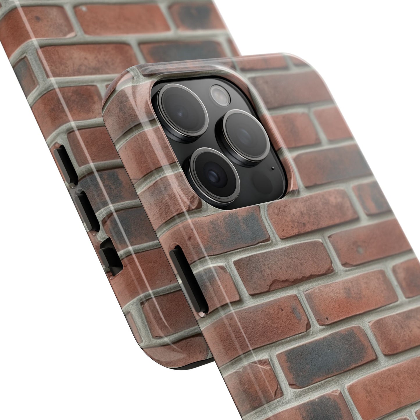 Brick Wall Tough Phone Case - Durable Protection with Urban Style