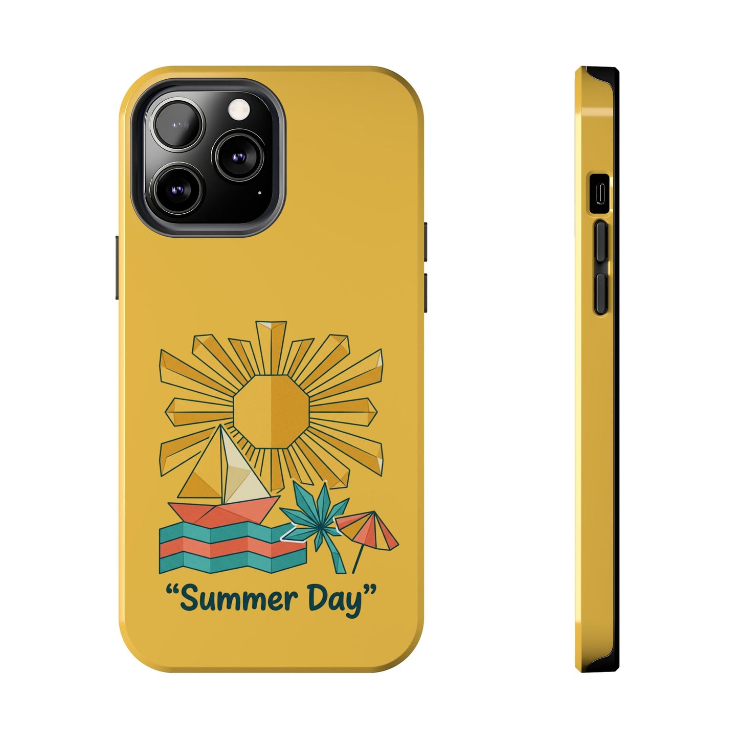 Summer Day Origami iPhone Case — Tough Protective Cover