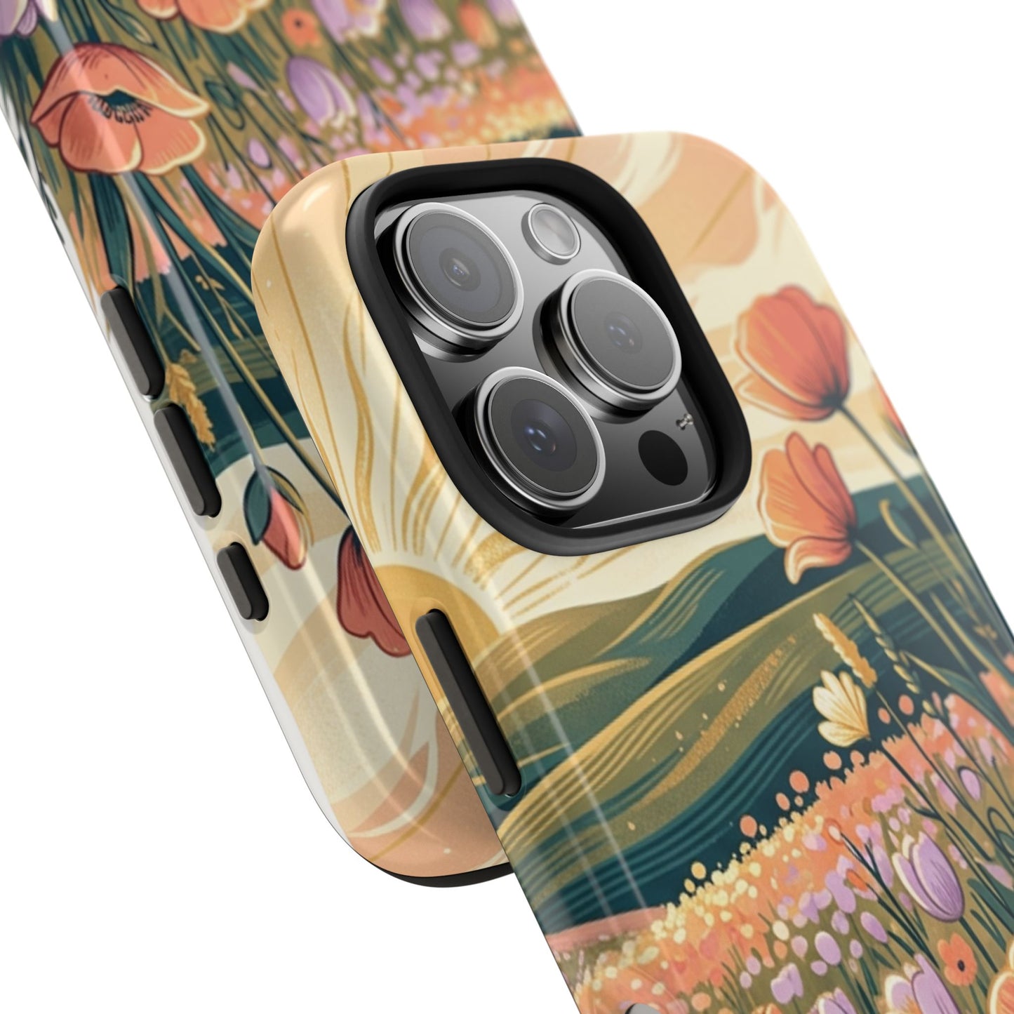 Floral Sunrise iPhone Case — Land of Flowers Design