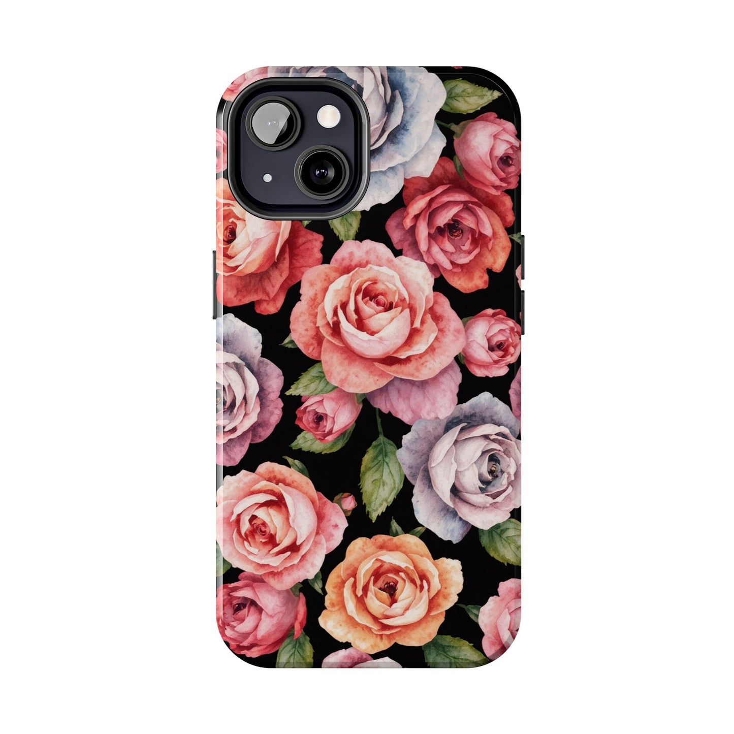Elegant Floral Tough Phone Case - Perfect for Nature Lovers - for iPhone