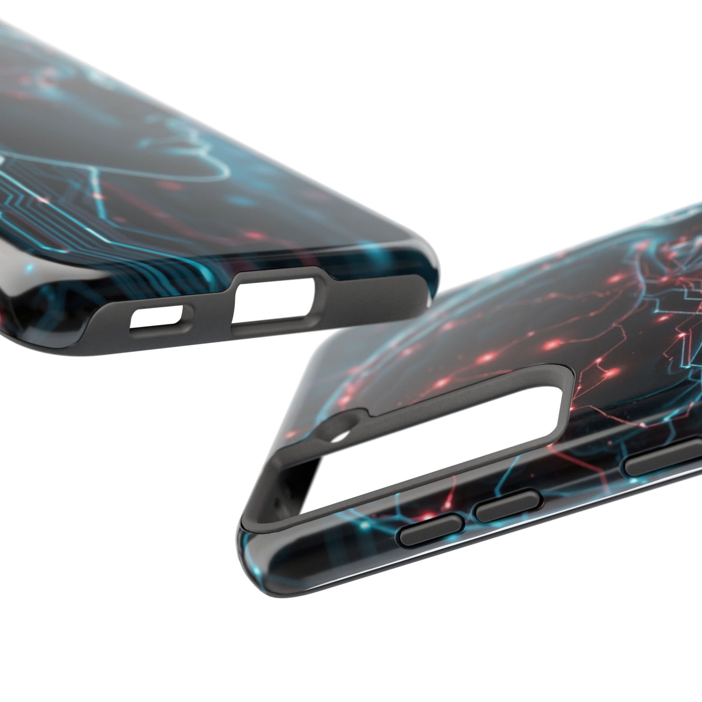 Futuristic Brain Design Tough Phone Case