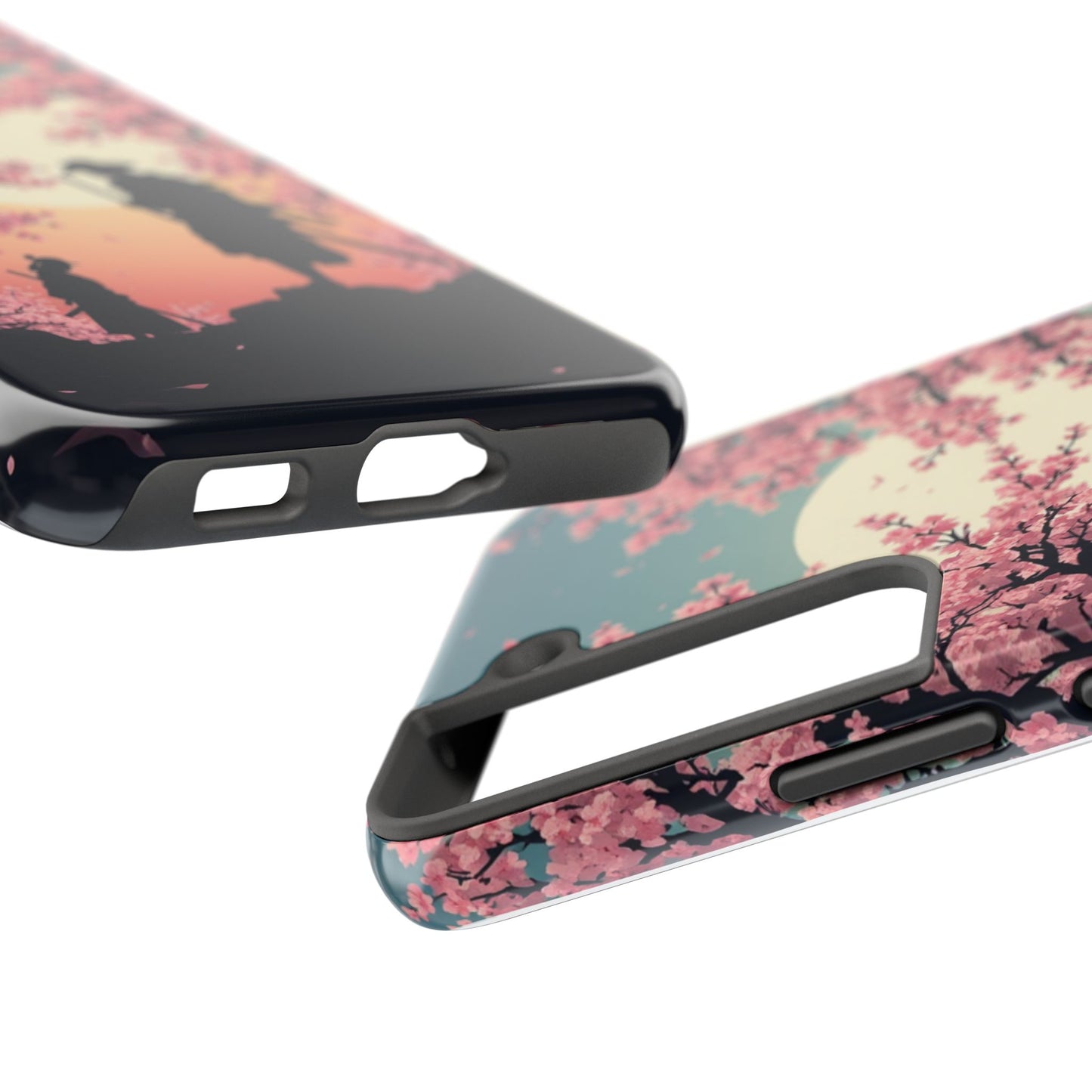 Cherry Blossom Samurai Tough Phone Case