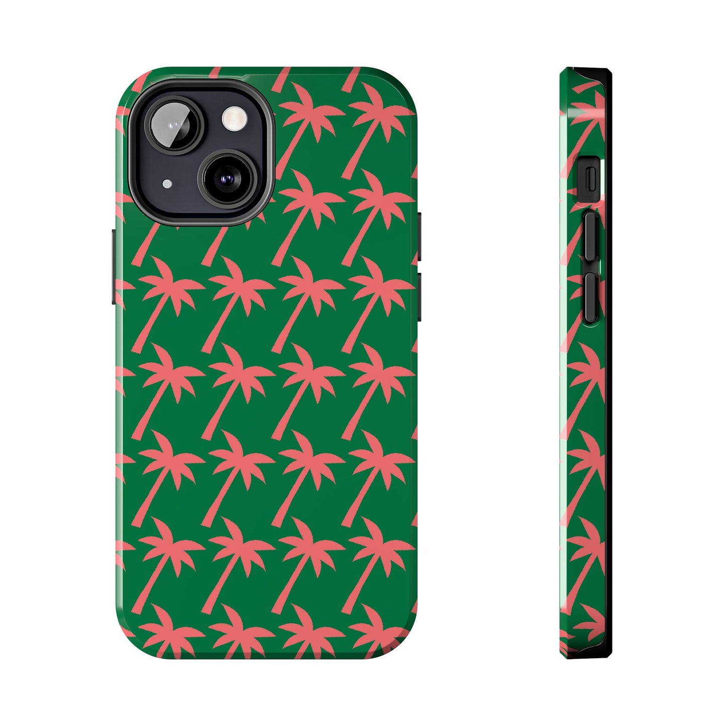 Tropical Palm Pattern for Beach Lovers - Tough Phone Case - for iPhone