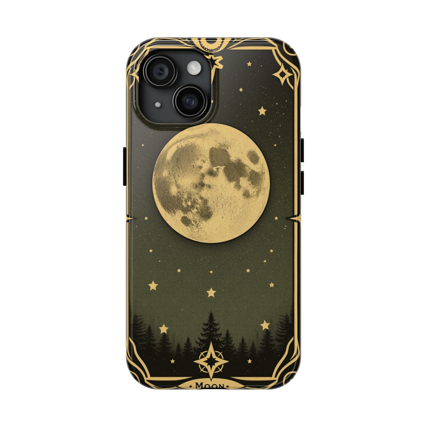 Celestial Moon Phone Case - Tough & Stylish for Star Lovers