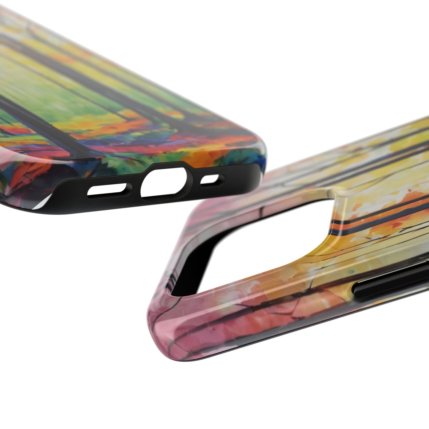 Nature-Inspired Tough Phone Case for Outdoor&Artists Enthusiasts - for iPhone