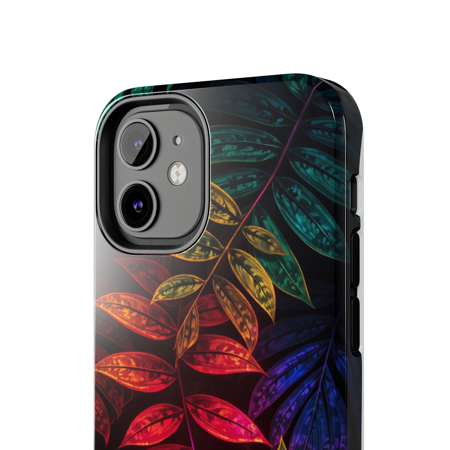 Vibrant Tropical Leaf Tough Phone Case