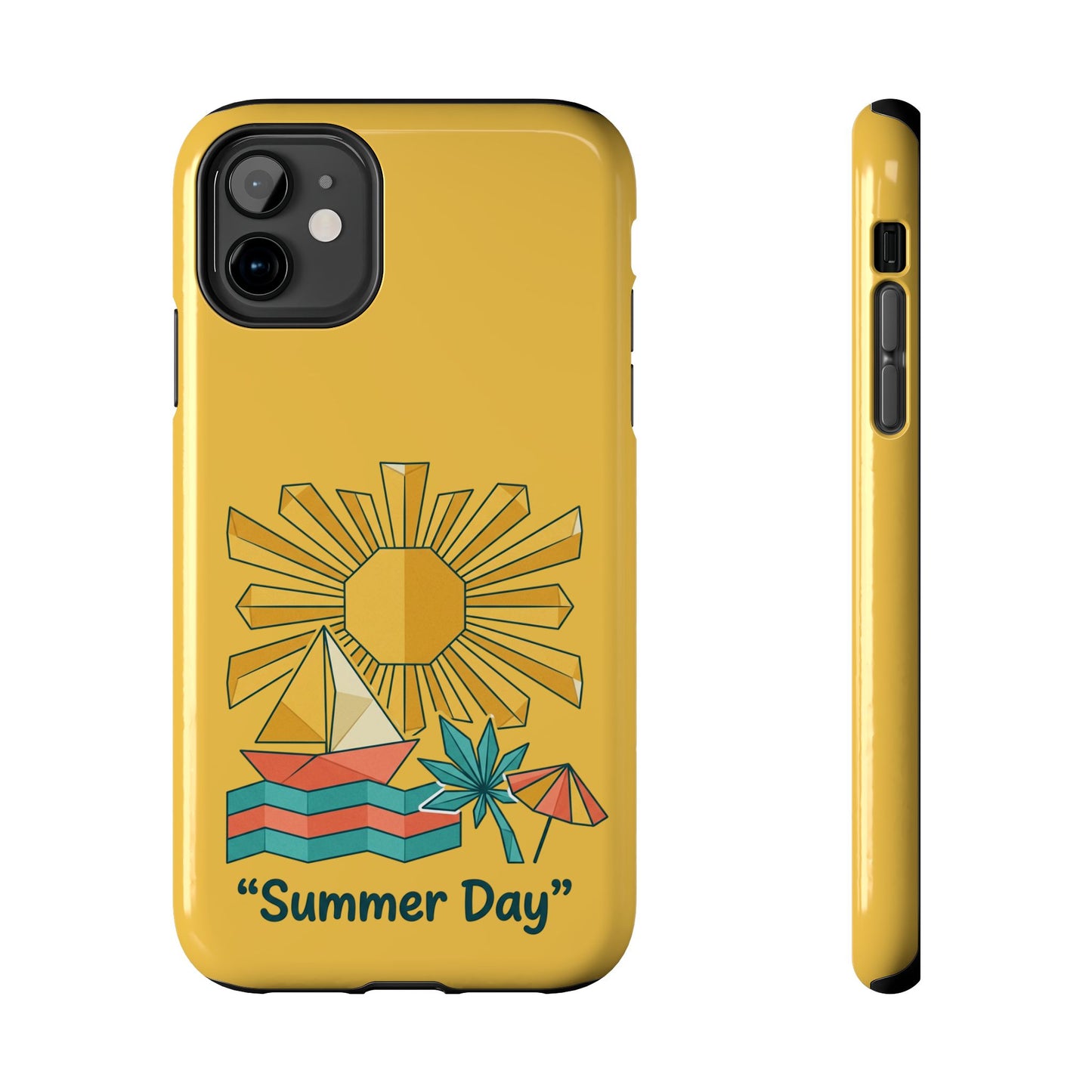 Summer Day Origami iPhone Case — Tough Protective Cover