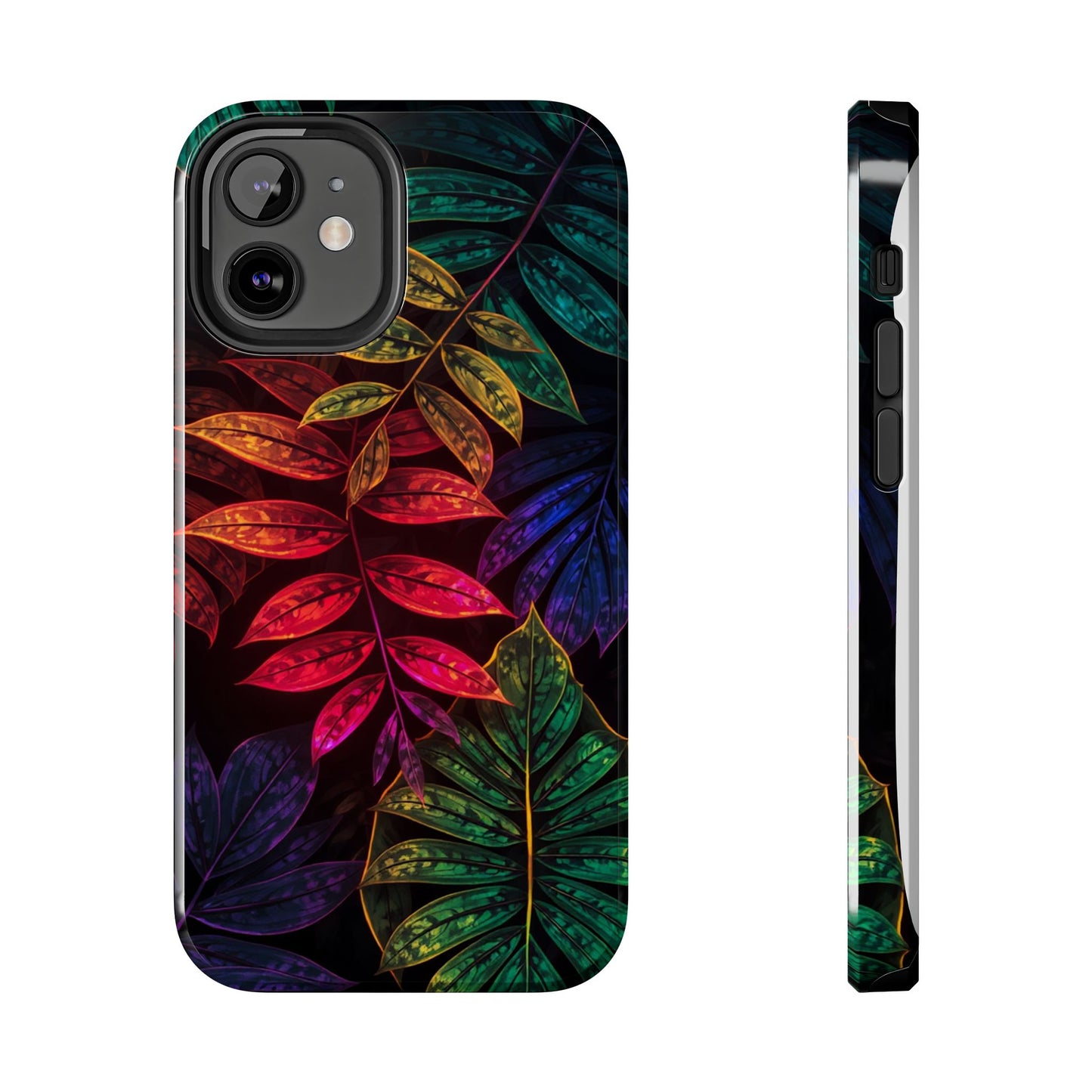 Vibrant Tropical Leaf Tough Phone Case