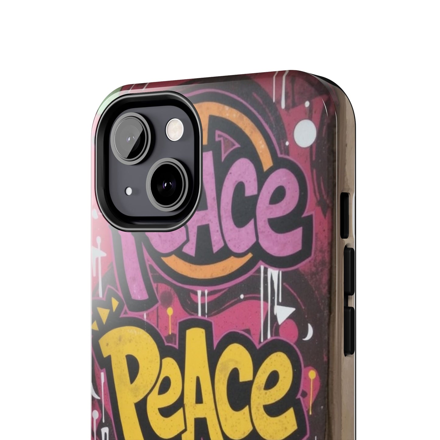 Colorful Peace Joy Tough Phone Case