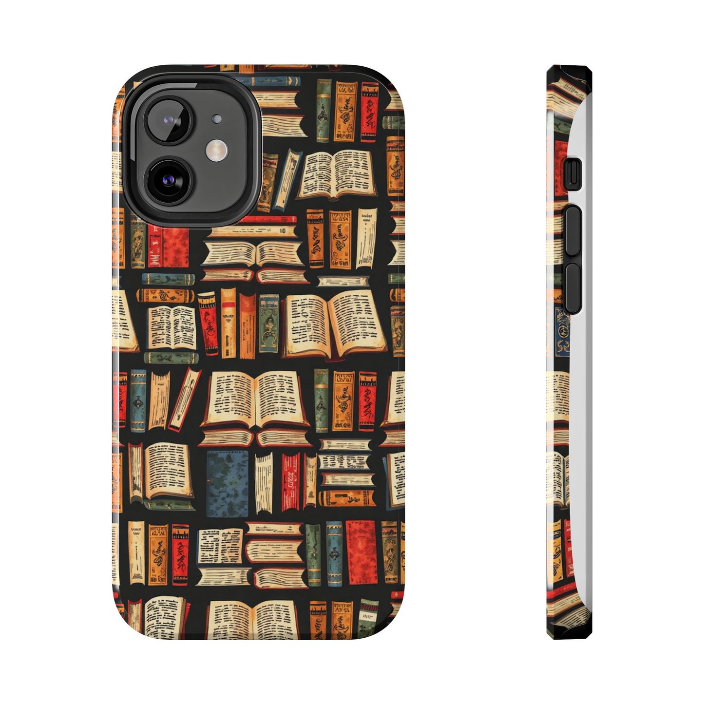 Book Lover Tough Phone Cases - Durable Protective Cases for Literature Fans