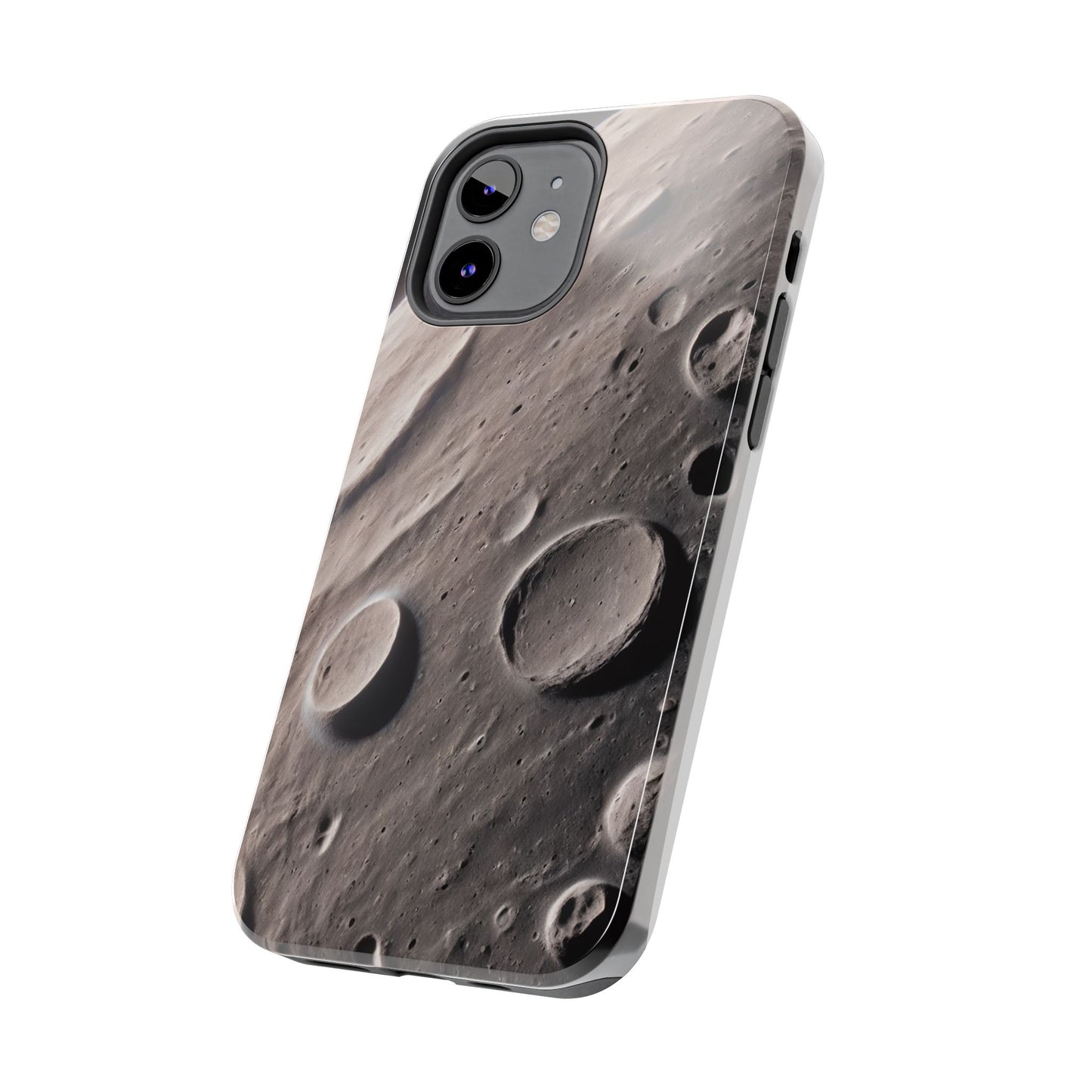 Celestial Moon Surface Tough Phone Case | Durable Space-Themed Design - for iPhone
