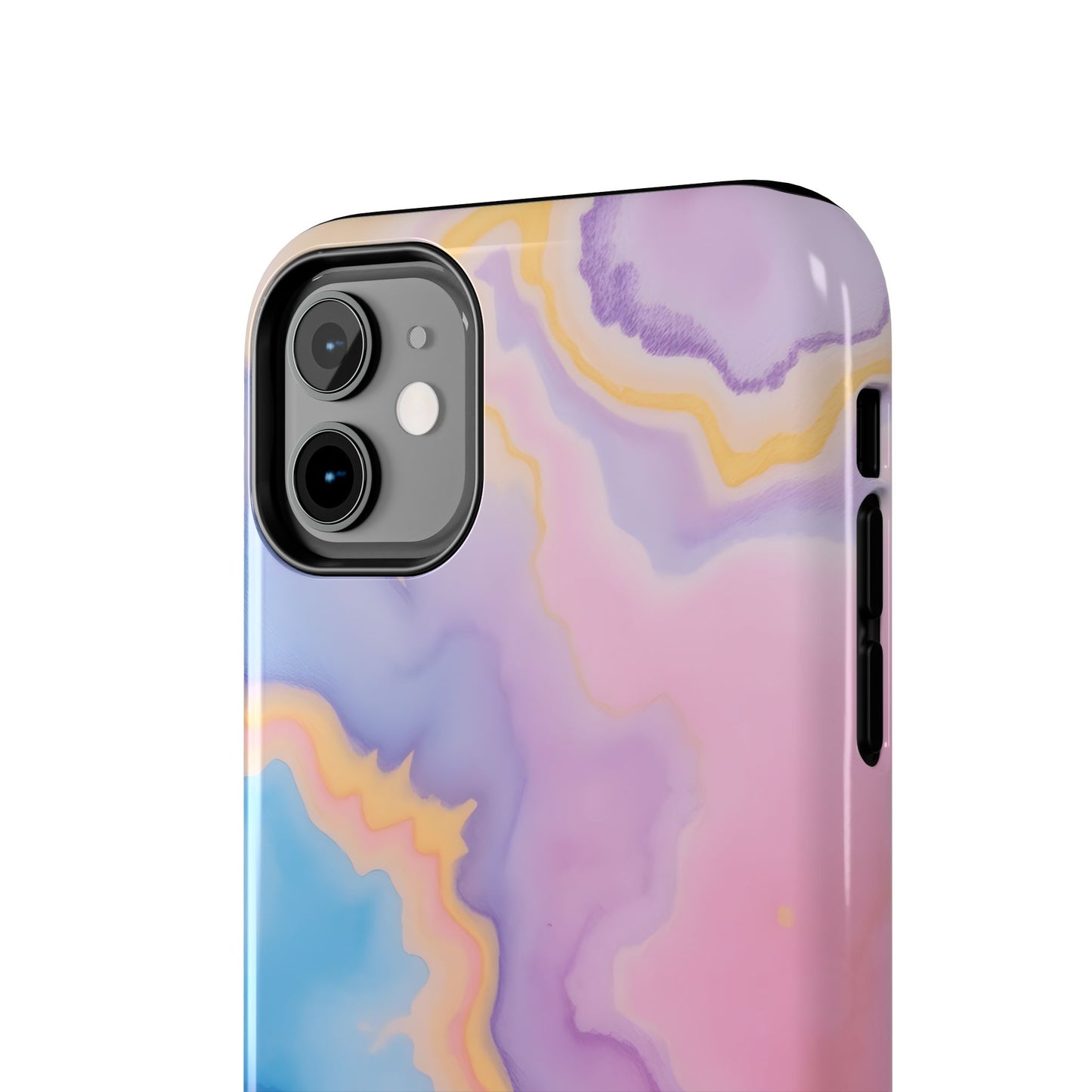Watercolor Abstract Colors Tough Phone Case - Protective Cover for iPhone