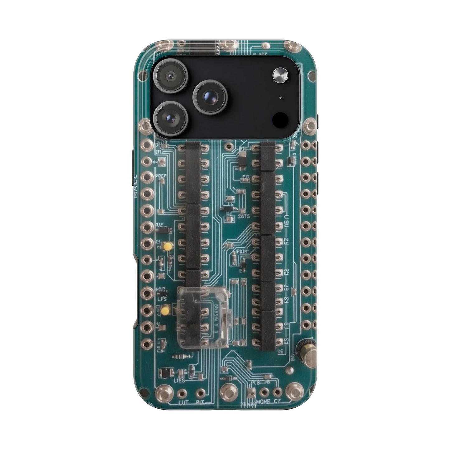 Old Circuits Design Tough Phone Case - for iPhone