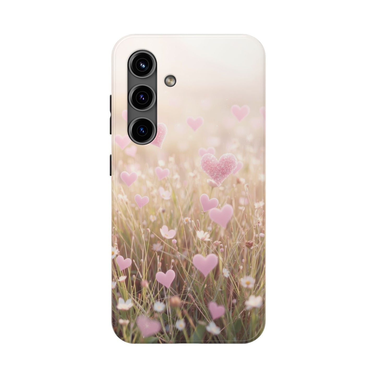 Romantic Hearts Tough Phone Case - Perfect for Lovers and Celebrations