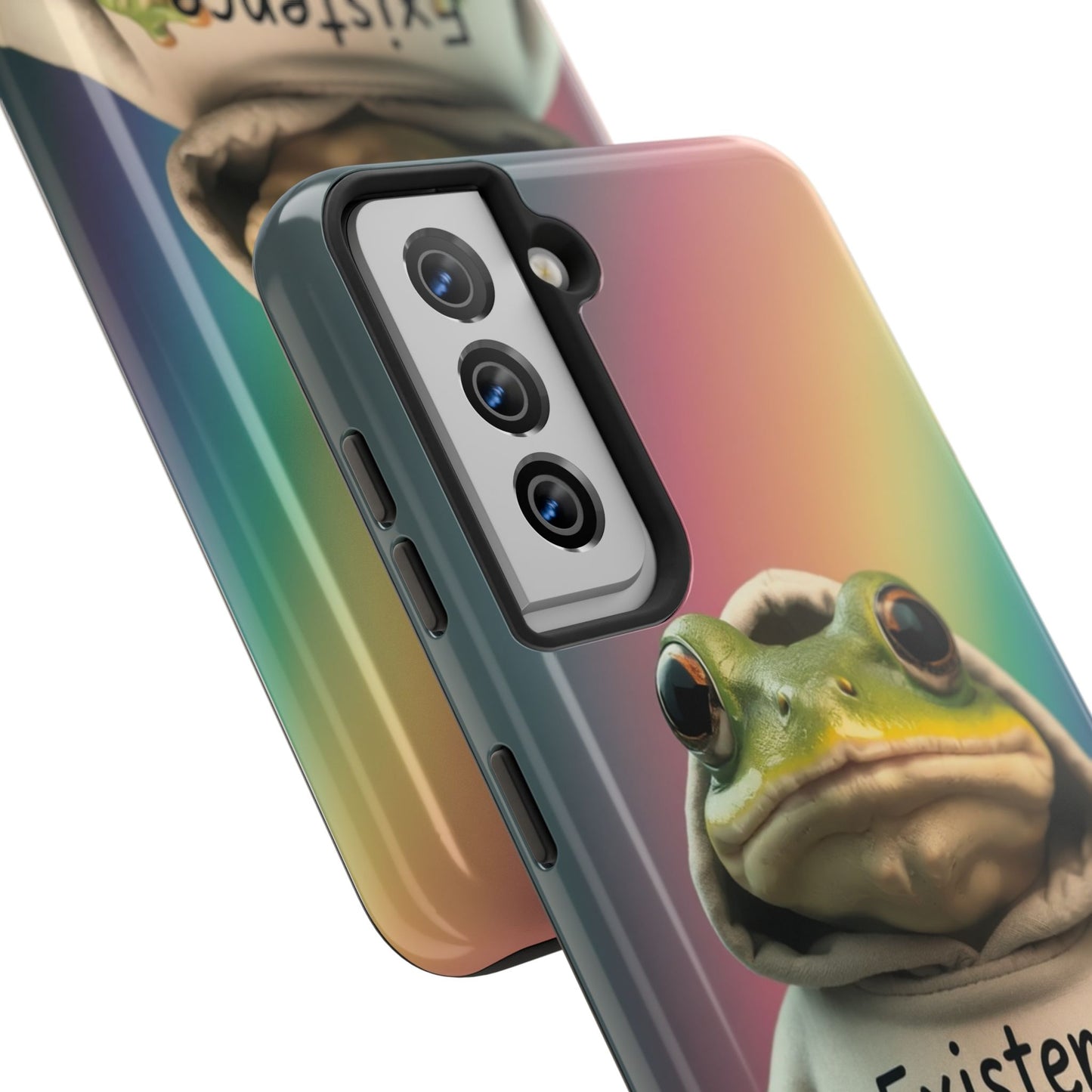 Existence is Pain Frog Phone Case - Tough & Stylish