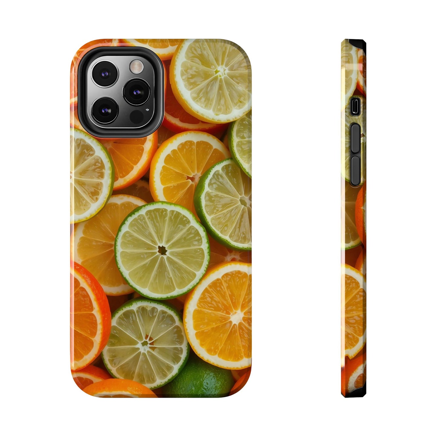 Citrus Slice Tough Phone Case – Vibrant Fruit Design for Summer Fun