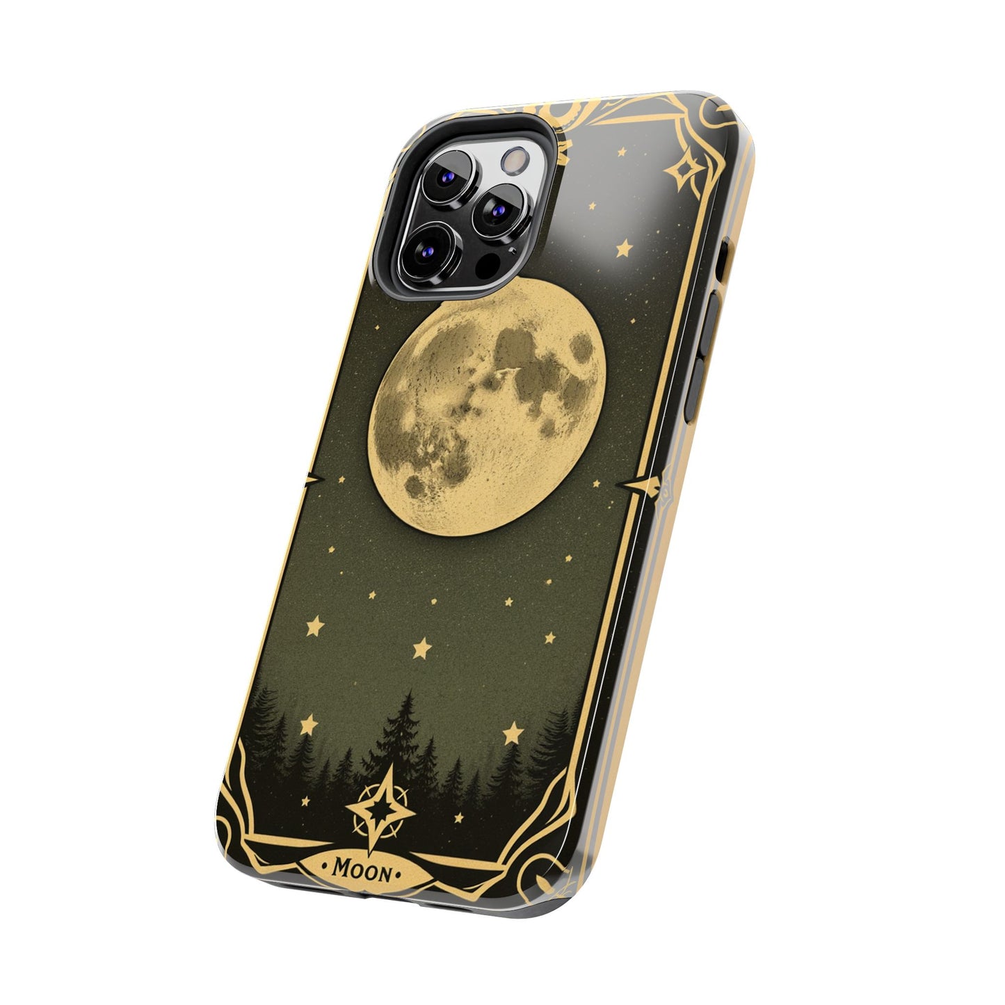 Celestial Moon Phone Case - Tough & Stylish for Star Lovers