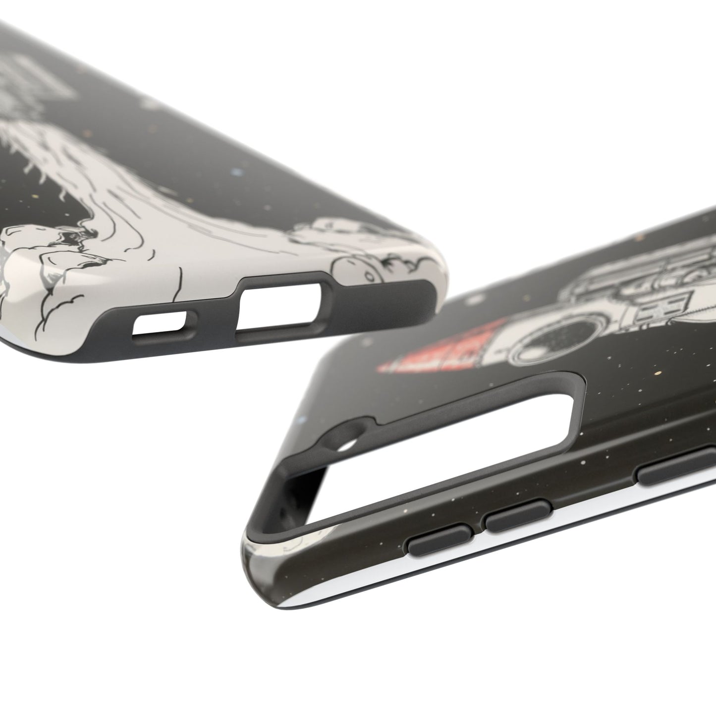 Cool Tough Phone Case for iPhone - Astro-Rocket Bond