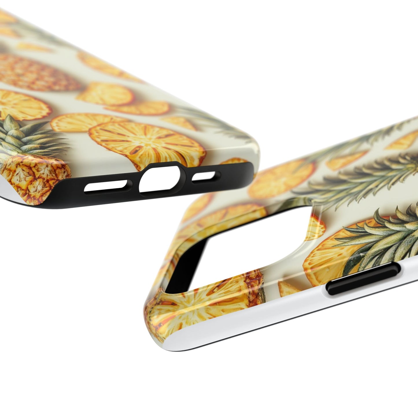Tropical Pineapple Phone Case - Tough Phone Protector for Summer Vibes