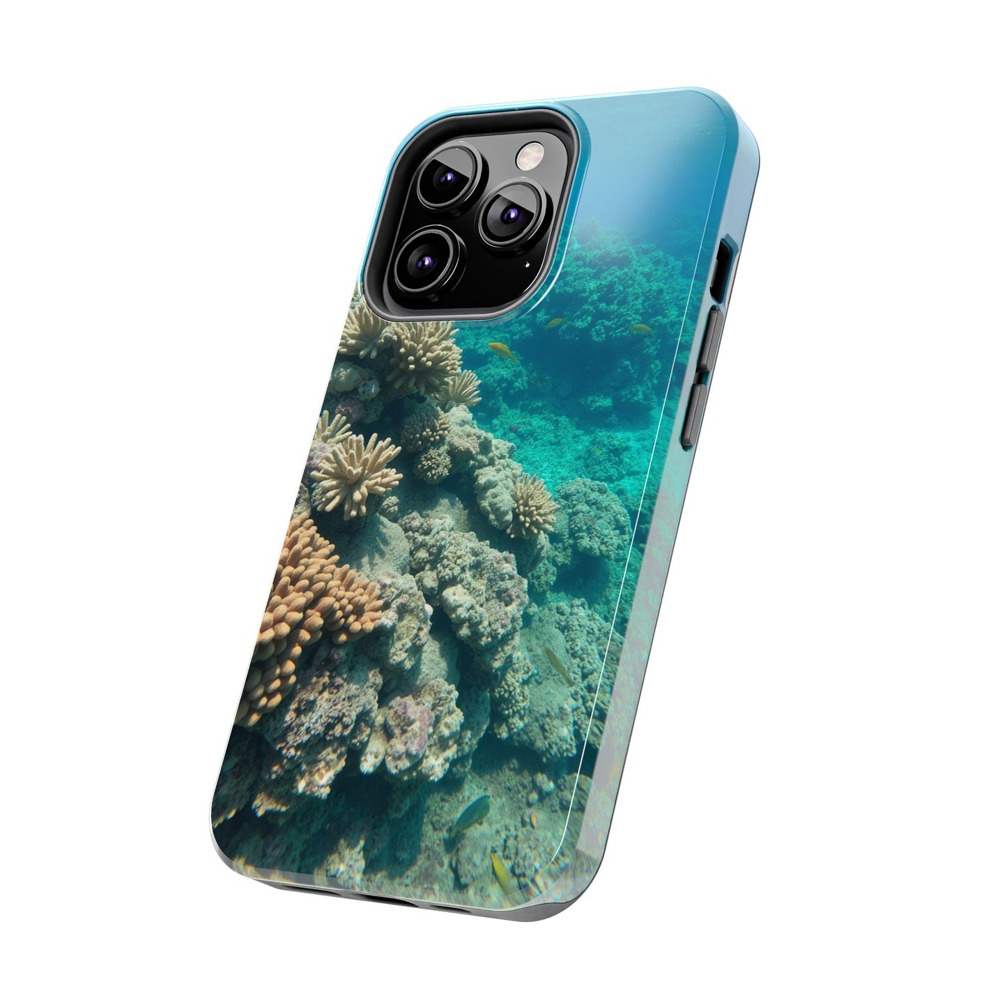 Coral Reef Tough Phone Case - Ocean Vibes Protection for Adventure Lovers