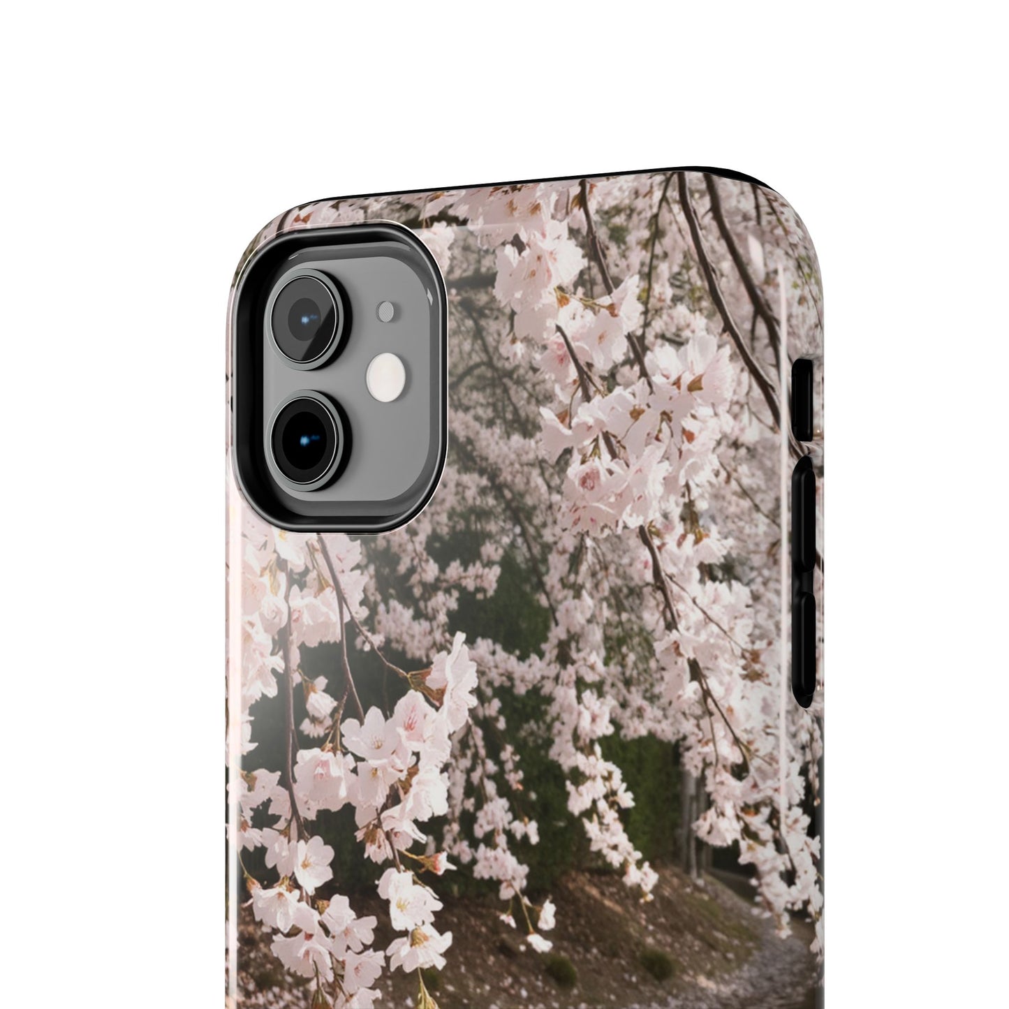 Cherry Blossom Tough Phone Cases - Durable Protection with Floral Serenity
