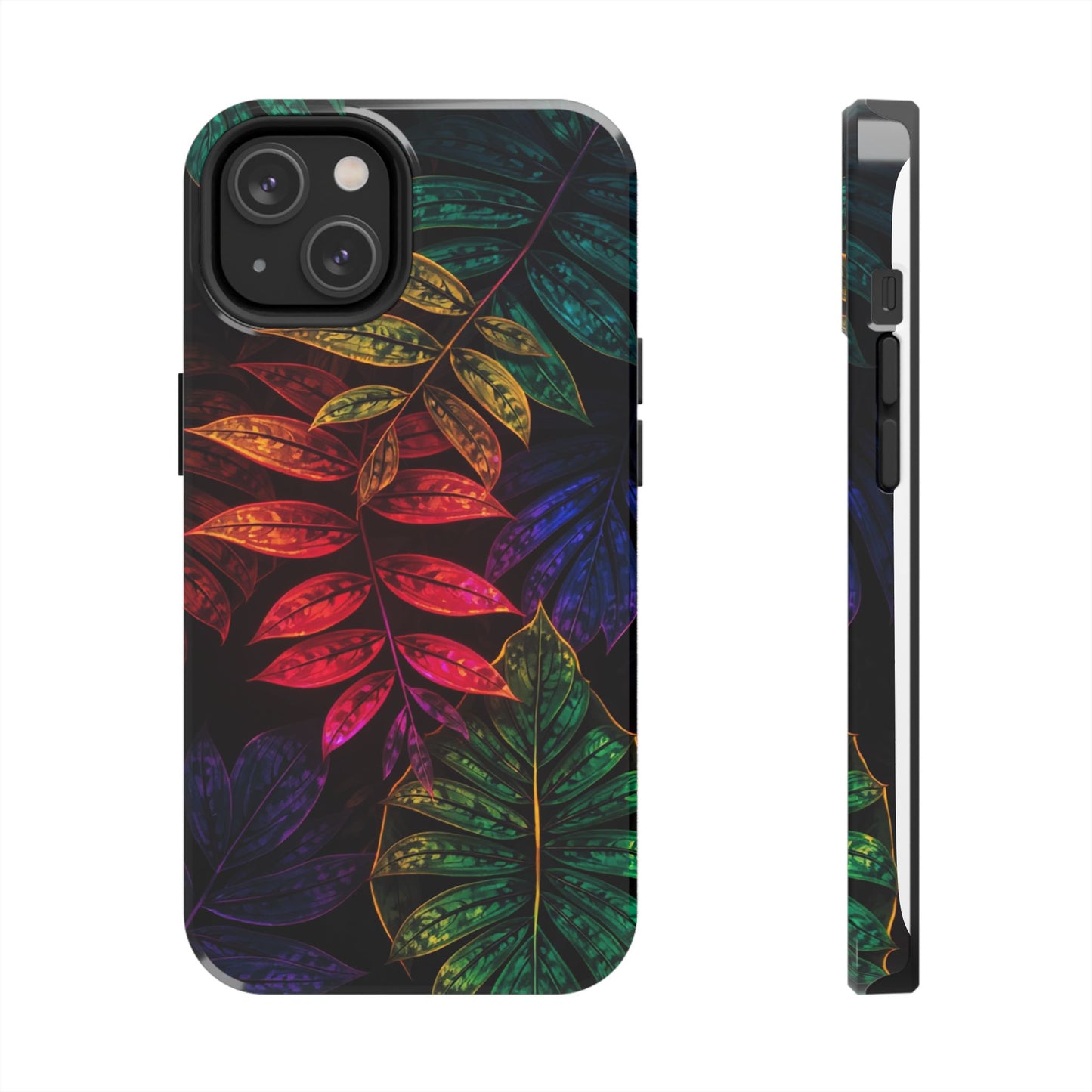 Vibrant Tropical Leaf Tough Phone Case