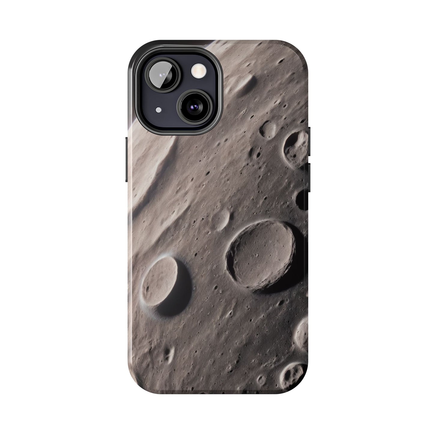 Celestial Moon Surface Tough Phone Case | Durable Space-Themed Design - for iPhone