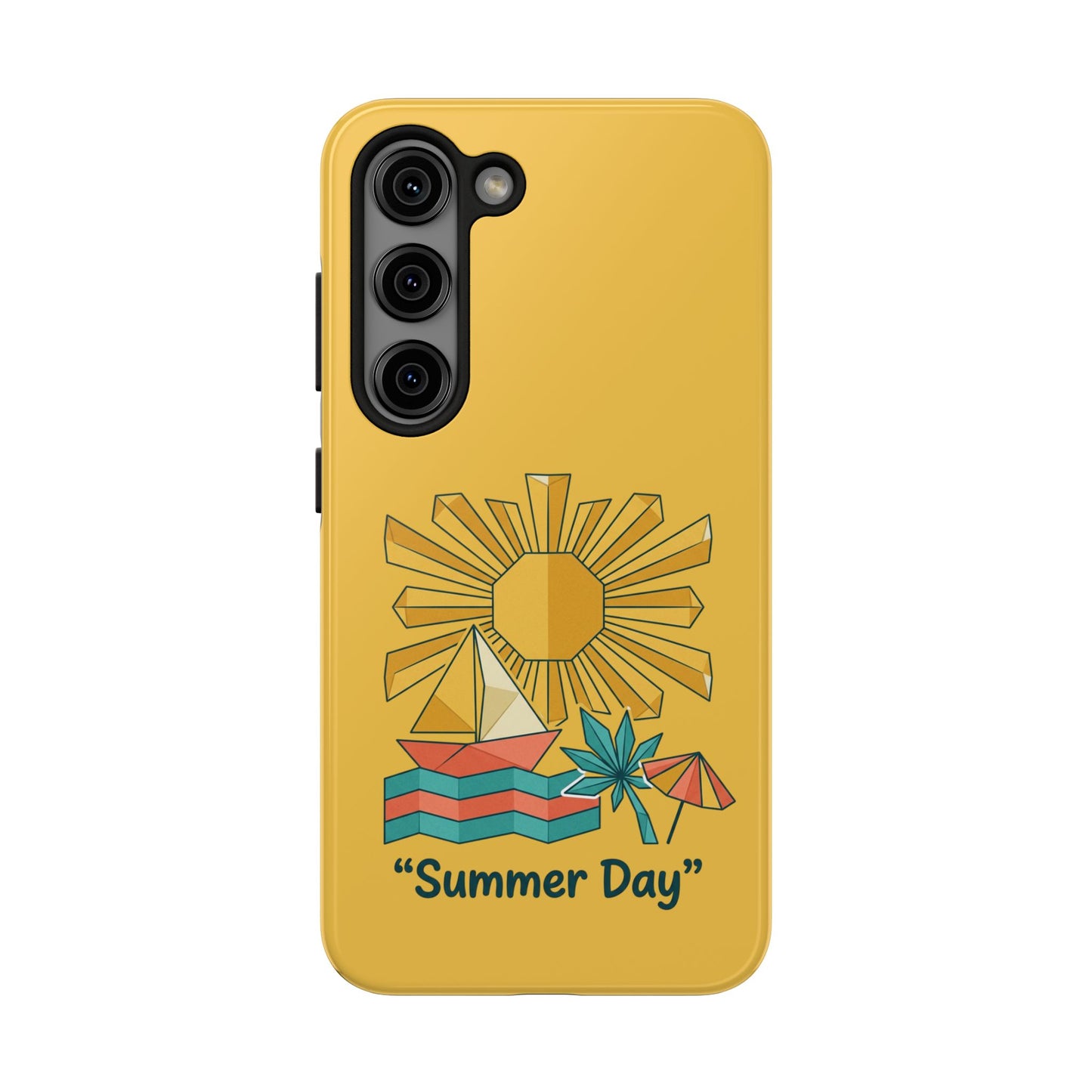 Summer Day Origami iPhone Case — Tough Protective Cover